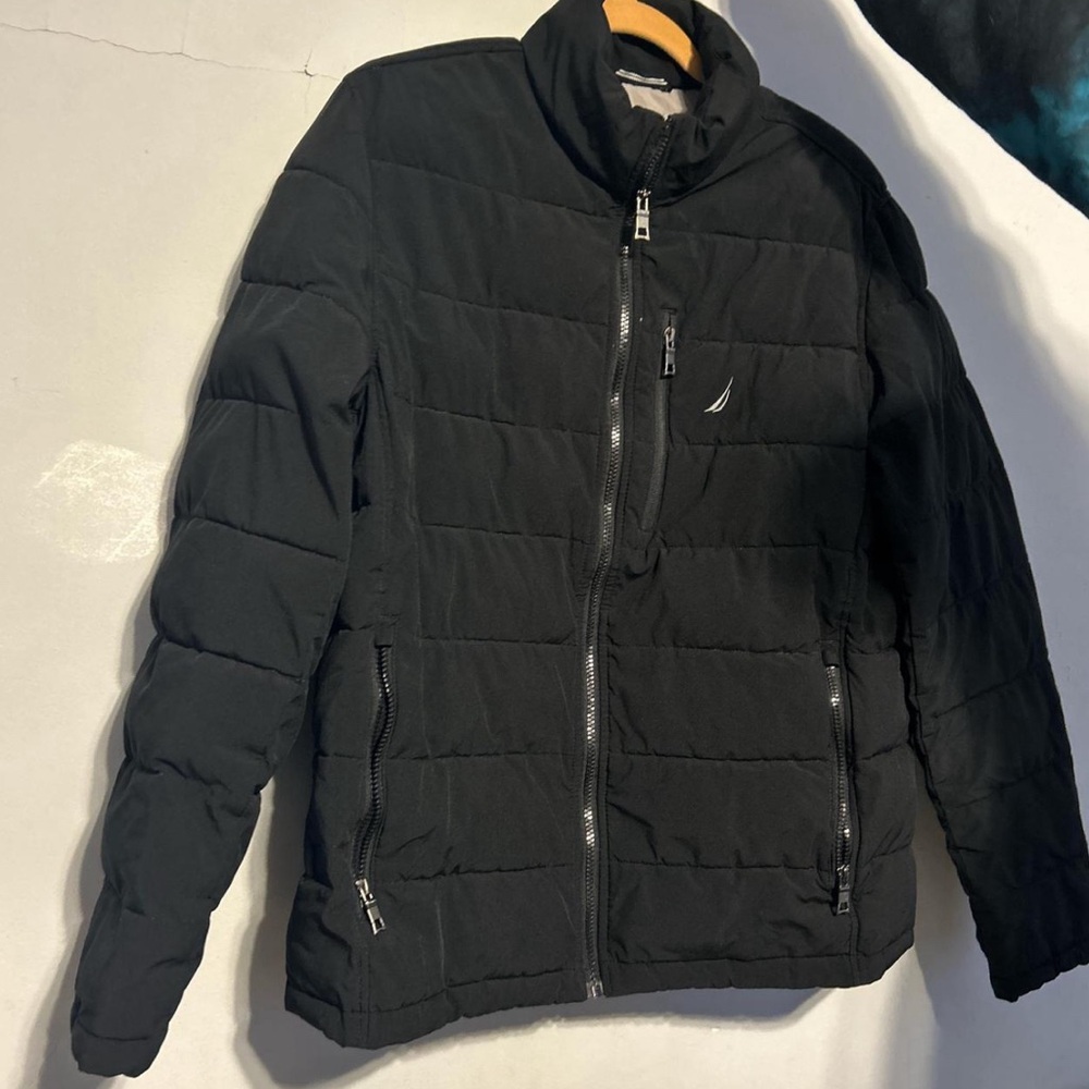 Nautica Men's Dark Puffer Jacket